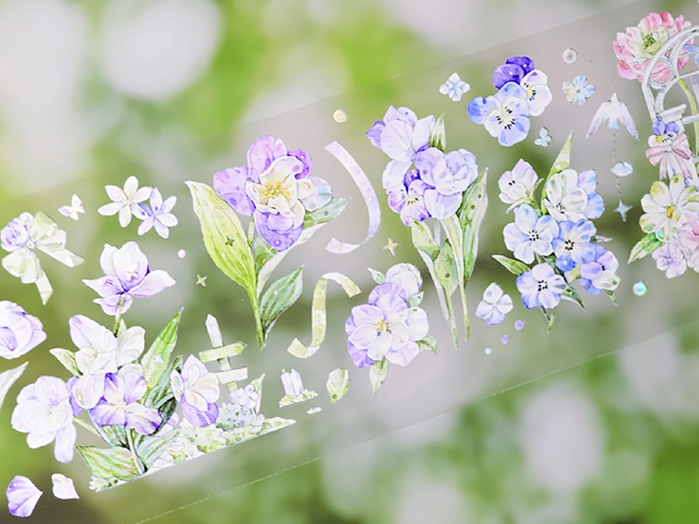 芳菲入梦 PET 贝壳光胶带